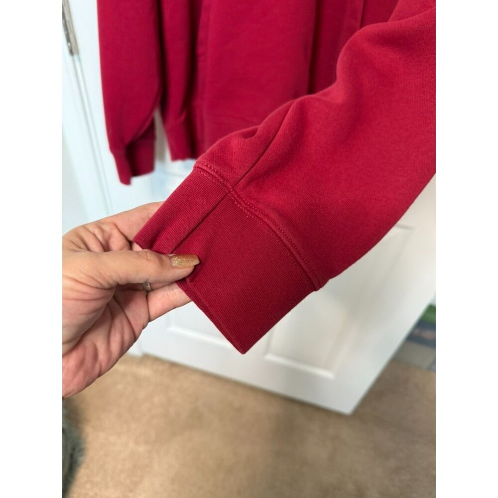 XXL Ladies Nike Sweatshirt Maroon Color - used in EUC - Picture 4 of 6